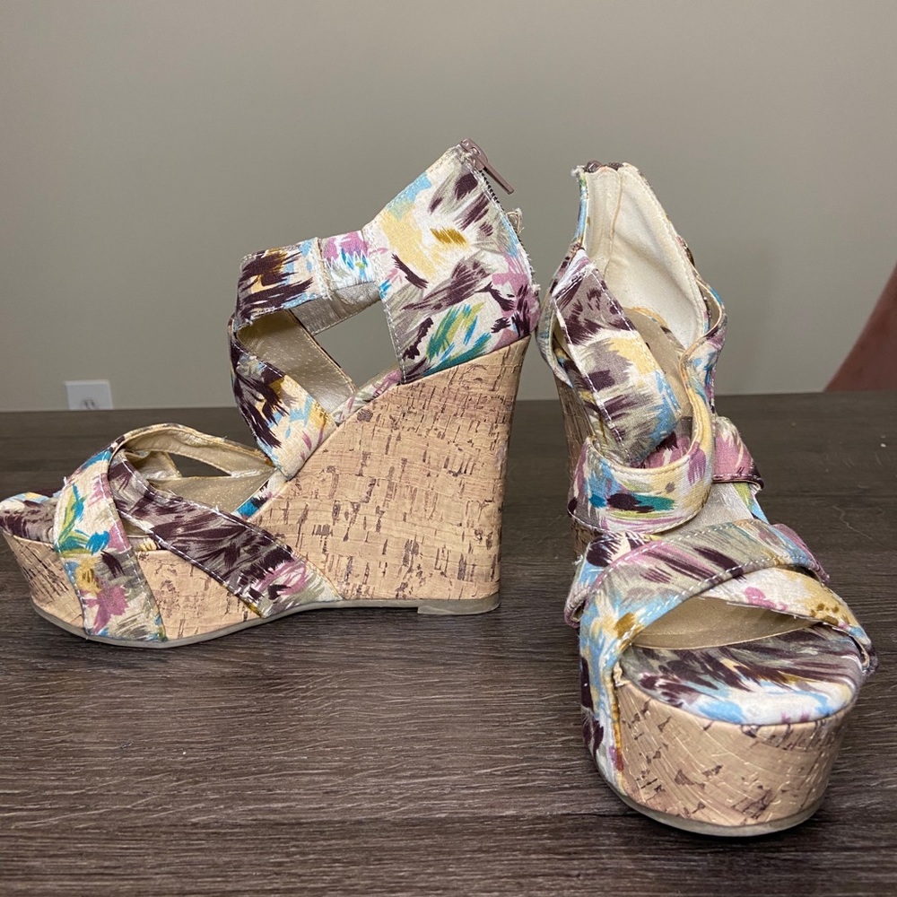 G by Guess Platform Wedges